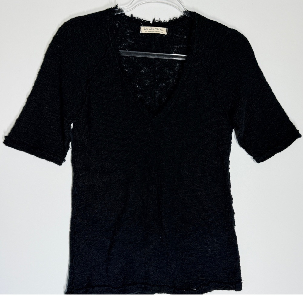 FREE PEOPLE We The Free Francis Tee Top, Large - Picture 3 of 9
